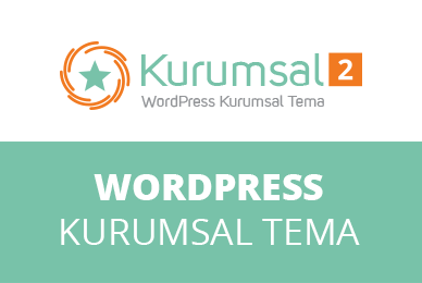 WordPress Kurumsal 2 Tema Ekran Görüntüsü